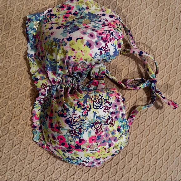 Victoria's Secret Wildflower Floral Bikini Top - Multicolor - Picture 3 of 3
